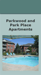 Mobile Screenshot of parkwoodparkplace.com